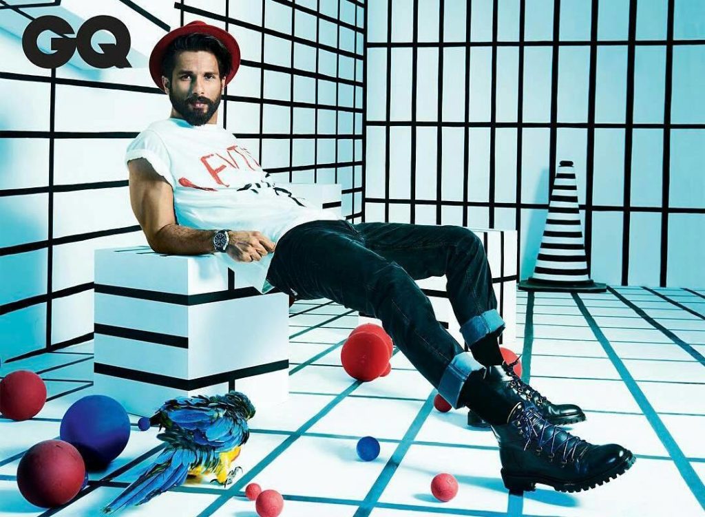 Shahid Kapoor On The Cover Of GQ Magazine Photoshoot February 2017 Image 1