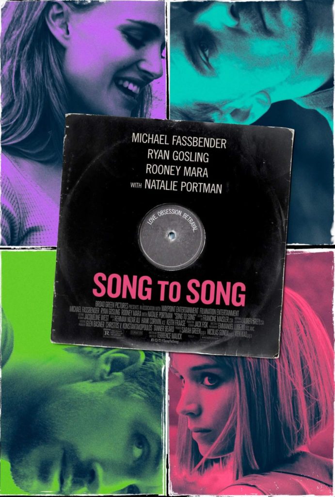 Song to Song Movie Poster - India Release 2017