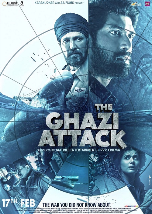 The Ghazi Attack New Movie Poster - India Release 2017