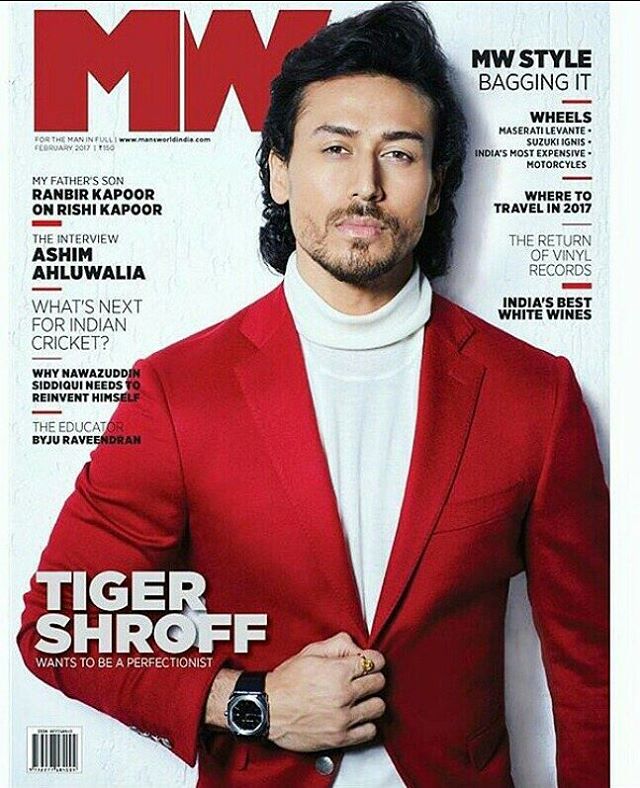 Tiger Shroff On The Cover Of MW Magazine February 2017 Issue