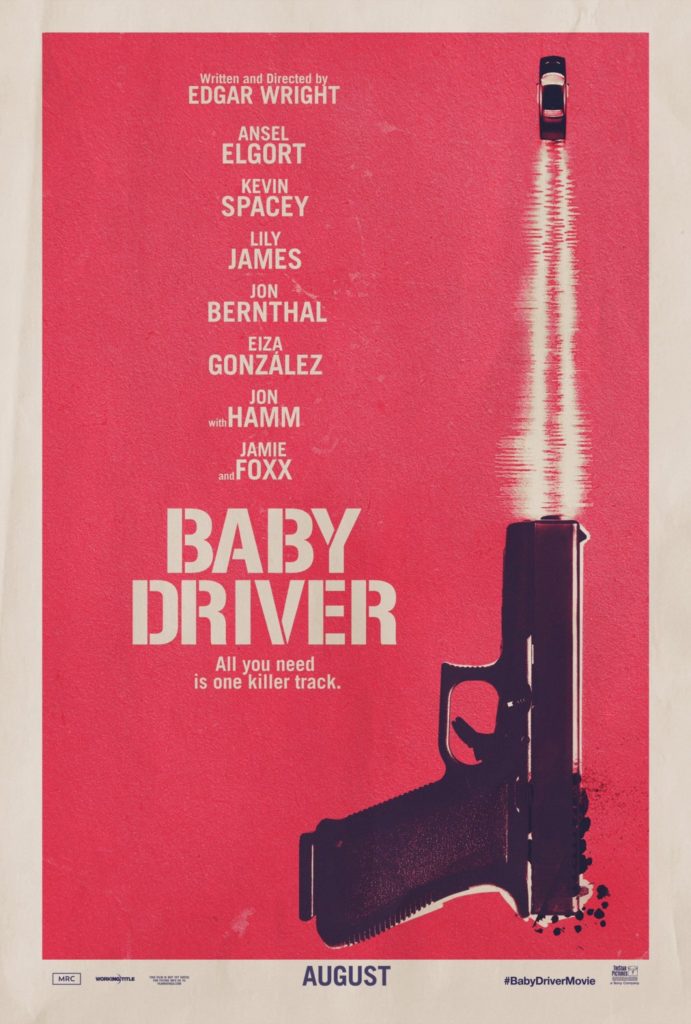 Baby Driver Movie Poster - India Release 2017