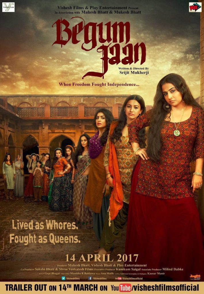 Begum Jaan Movie Poster 2 - India Release 2017