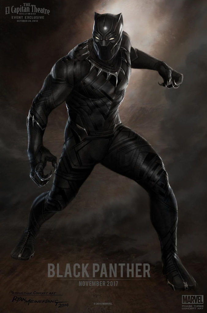 Black Panther Movie Poster - India Release 2018