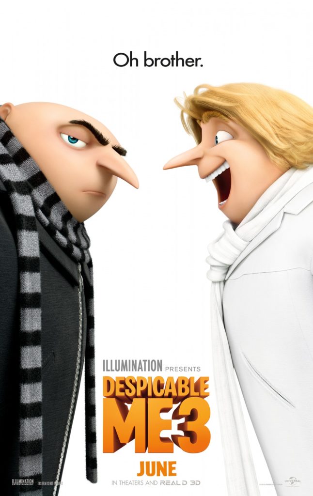 Despicable Me 3 New Poster - India Release 2017