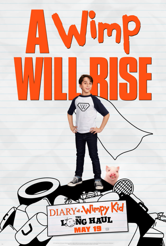 Diary of a Wimpy Kid- The Long Haul Movie Poster - India Release 2017