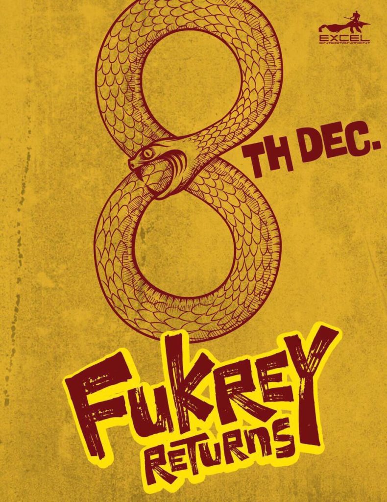 Fukrey Returns Movie Poster - India Release Date