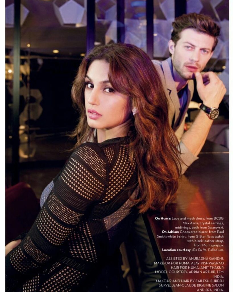 Huma Qureshi Photoshoot for Verve India Magazine Palladium Edition March 2017 Image 2