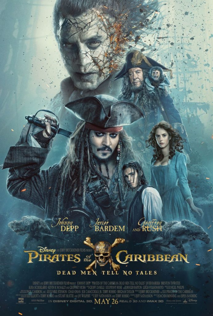 Pirates of the Caribbean- Dead Men Tell No Tales Movie Poster 3 - India Release 2017
